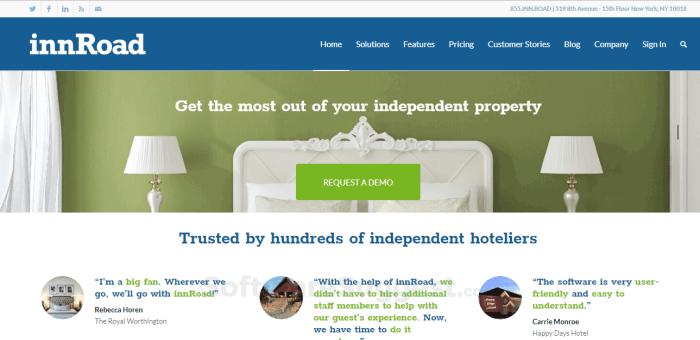 Innroad booking engine