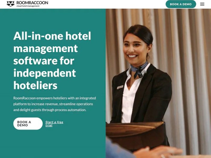 Bed and breakfast booking software